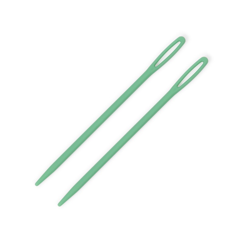 Dritz 47 Plastic Hand Needles (2-Count) , Green