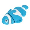 Cartoon U Disk Blue Clownfish Appearance High Speed Bulk Storage