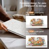 Tektalk Foldable Jigsaw Puzzle Board with 3 Angle Adjustable Bracket/Stand,