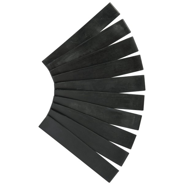 Weaver Leather Dally Wraps, 1-1/2" x 8-1/2" , Black