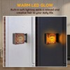 Mini Coffee Shop Magnets for Fridge with LED Light for