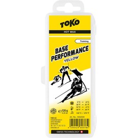 トコ(TOKO) スキー スノーボード ホットワックス用 ベースワックス ベースパフォーマンス イエロー(雪温0℃~-6℃/気温10℃~-4℃) 120g 5502035