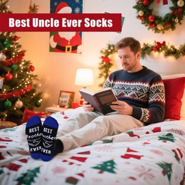 Nirohee Christmas Gifts for Brother,Stocking Stuffers for Men,Brother Gifts from Sister,Funny Socks for Men,Christmas Teen Boys Mens Gift Ideas