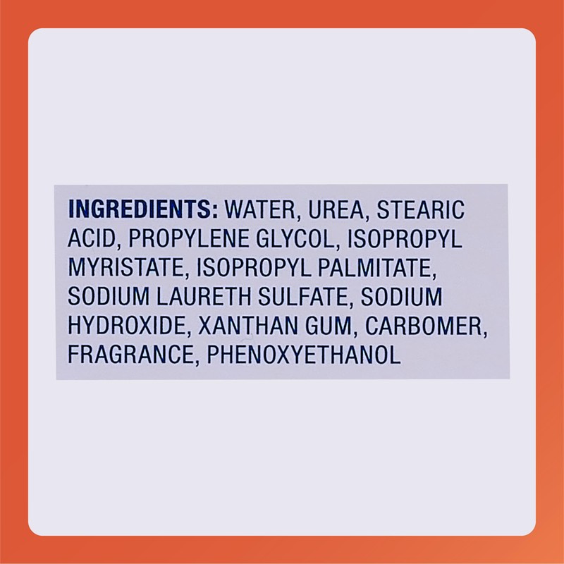 Rugby Urea 20% Intensive Hydrating Cream - Urea Cream for