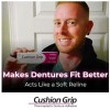 Cushion Grip Soft Pliable Thermoplastic For Refitting Dentures 1 Oz