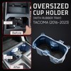 AJT DESIGN Oversize Cup Holder with Tray Compatible with Toyota
