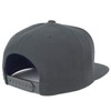 Trendy Apparel Shop Flexfit Oversize XXL Structured Blank Flatbill Snapback