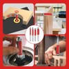 4Pcs 1/4 Inch Shank Router Bits Top Bearing Flush Trim