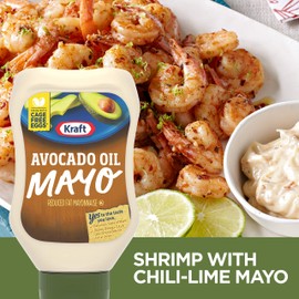 Kraft Mayo Avocado Oil Mayonnaise (22 oz Bottle)