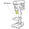 DNLK Drill Chuck Fits Jet Jdp-14J - 1/2" Heavy Duty