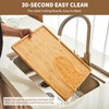 GarveeHome Bamboo Wood Cutting Boards Set of 3 with Holder