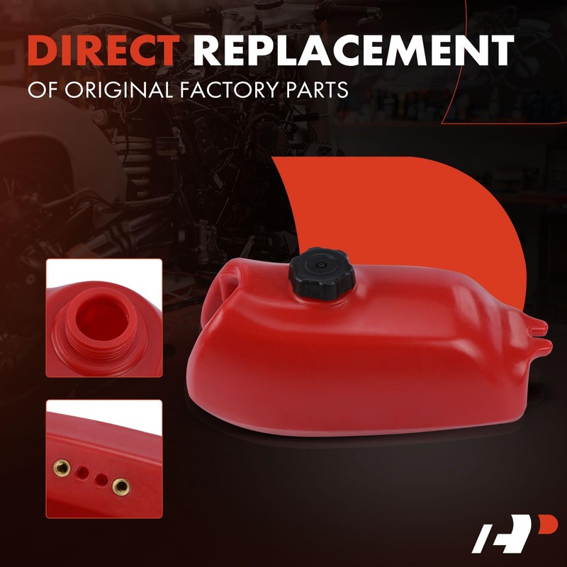 A-Premium Fuel Gas Tank with Fuel Cap Compatible with Honda