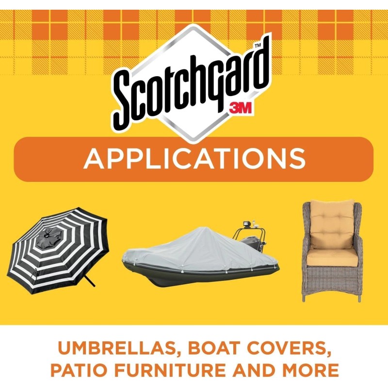 Scotchgard UV Water & Sun Shield Fabric Protective Spray, 10.5