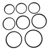8 PCS Metal Step Up Rings Universal Lens Filter Adapter