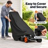 Waterproof Lawn Mower Cover - 210D Oxford Cloth with Drawstring