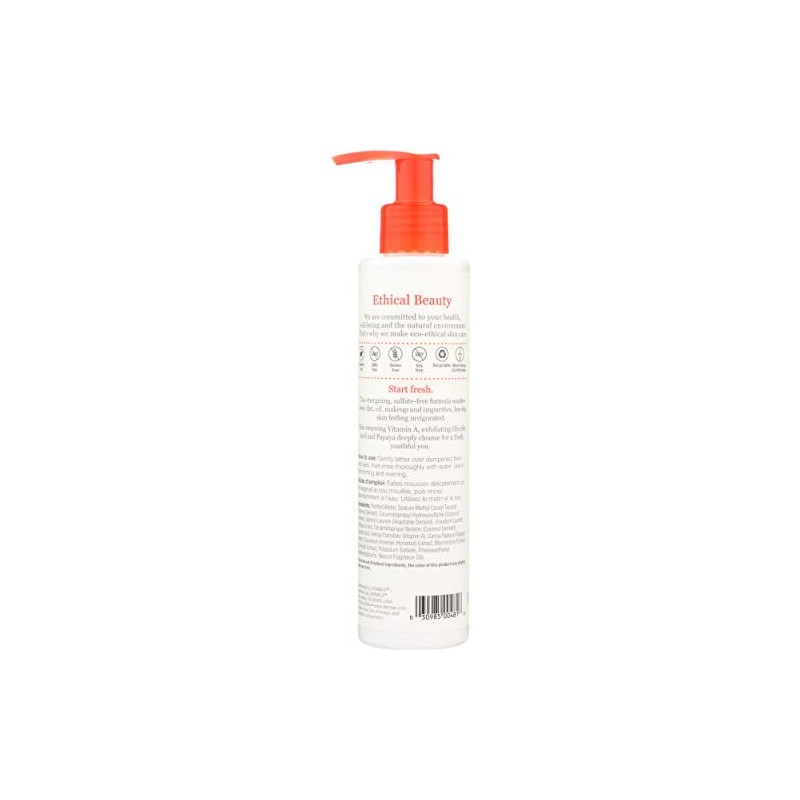 derma e Anti-Wrinkle Vitamin A Glycolic Cleanser, 6 Fluid Ounce
