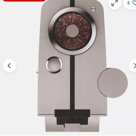 Jura 74047 Platinum Silver Knob Coffee Bean Lid For ENA 8 in White, Black,and Red color Models