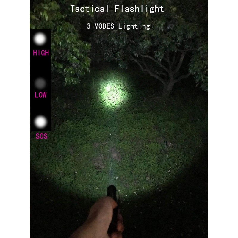 Electronic Whistle with Flashlight,High Volume Emergency Security Survival Whistle for