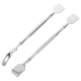 Ipetboom Universal Skin Care Tools Set Blackhead Shovel Facial Scrubber Makeup Spatula Mask Applicator Stainless Steel Pimple Extractor
