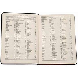 Black Eco-Leather 7-in Address Book by Graphic Image -