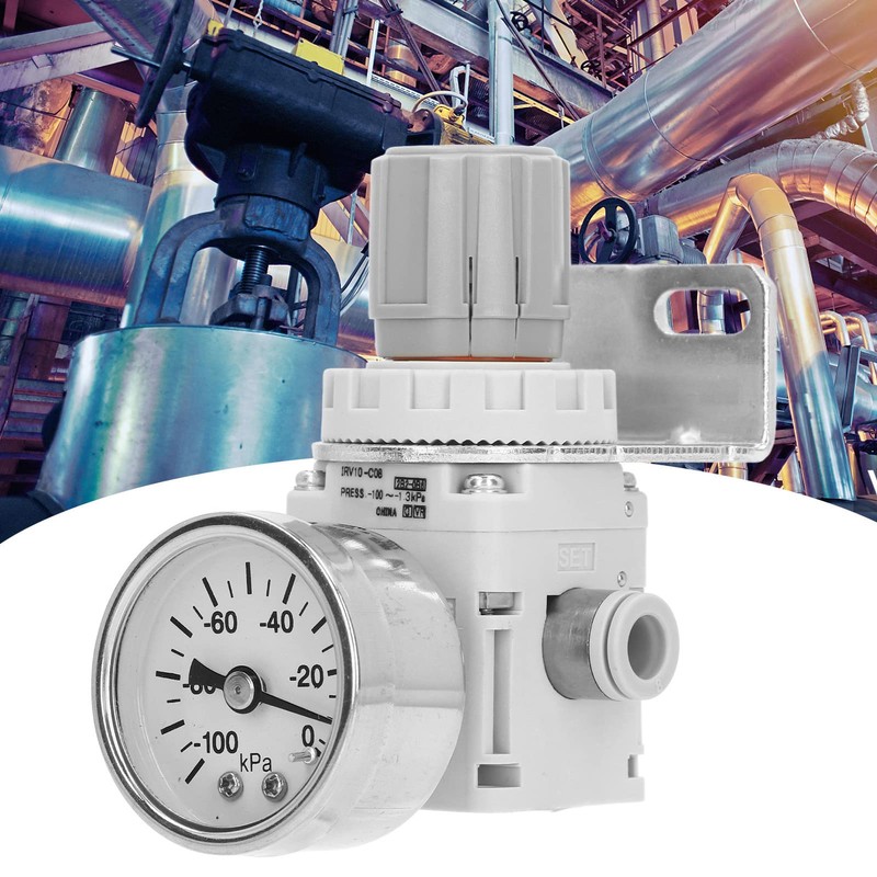 Pneumatic Vacuum Pressure Regulator, Self-Locking Regulation, 100 To - 1.3