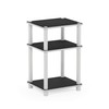 Furinno Just 3-Tier Turn-N-Tube End Table / Side Table /