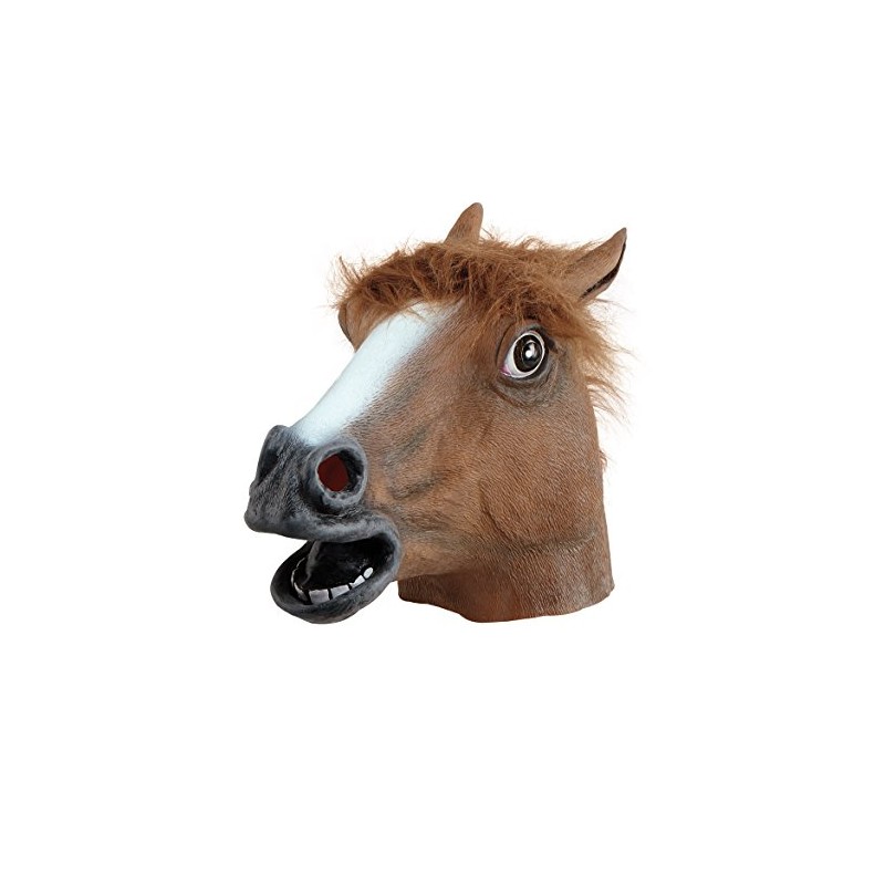 Bristol Novelty BM160 Horse Mask, Brown, One Size