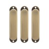 3Pcs Electric Guitar Single Coil Pickup Cover Copper Instrument Accessory