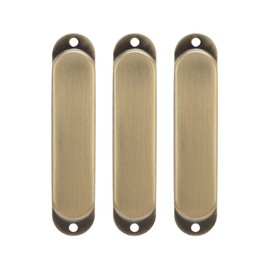 3Pcs Electric Guitar Single Coil Pickup Cover Copper Instrument Accessory Set Kit Cyan Bronze