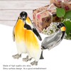 Penguin Couple Ornament Desktop Crafts Collection Decor Penguin Jewellery Storage
