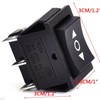 WANGCL 5PCS Rocker Switch Toggle Switch Reset Switch AC 250V