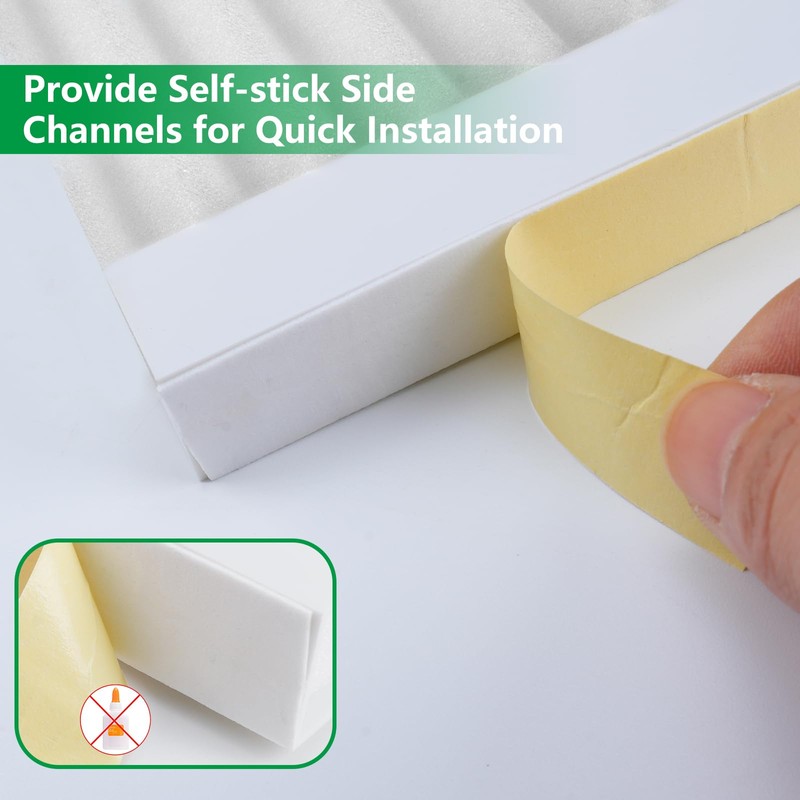 Window Air Conditioner Side Insulated Panel, 2PIC Insulation Panels Window