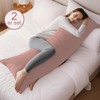 Side Sleeper Pillow Cover 40 x 145 cm, Set of