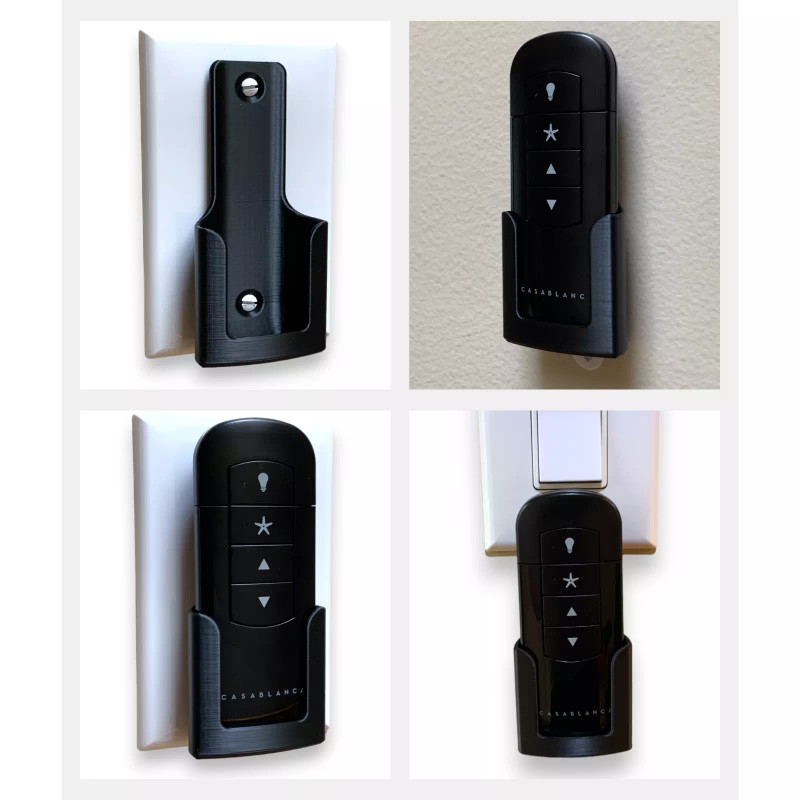 MKS Ceiling Fan Remote Holder Wall Mount for Hunter and