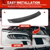 ECOTRIC Rear Trunk Spoiler Wing Compatible with 2010-2014 Ford Mustang
