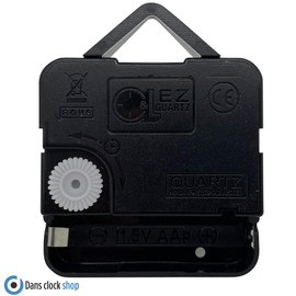 New Replacement Ticking Quartz Clock Movement Mechanism Motor - DIY - Fittings - Various Sizes (Long - Gold Thread 13mm - Total Spindle 21mm)