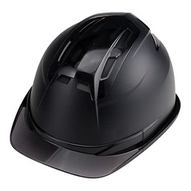 Toyo 396FEM-S-BK Venti EM Matte Helmet with All Year Round Hole, Black, Smoke Bill