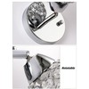 Crystal Wall Sconces Modern Wall Lamp G9 LED Round Bedroom