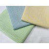 Candy Stripe Linen Fabric Light Cotton Material Cute Striped White