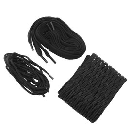 String Lacrosse Mesh Kit,Durable Nylon Lacrosse Mesh Piece Woven Stringing Kit for Outdoor Activity