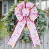 LaRibbons Spring Ribbon Wired 2.5 Inch x 12 Yards, Pink