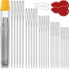 Premium Large Eye, Large Gauge Needles for Hand Sewing -