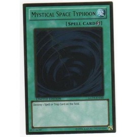 Yu-Gi-Oh! - Mystical Space Typhoon (GLD3-EN040) - Gold Series 3 - Limited Edition - Ultra Rare