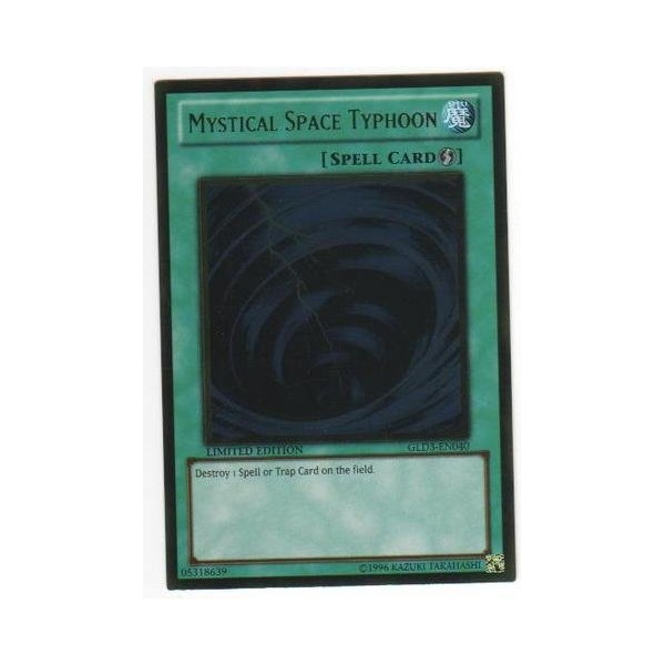 Yu-Gi-Oh! - Mystical Space Typhoon (GLD3-EN040) - Gold Series 3