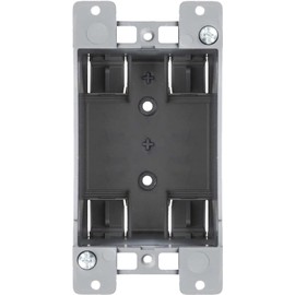 Newhouse Hardware 1-Gang PVC Old Work Electrical Outlet Box (3-Pack) | 14 cu. in. Plastic Junction Box for Switches, GFCI, or Duplex Receptacle Outlet | Old Work Electrical Box for Home Improvement