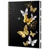 iampanda Spiral Journal Notebook,Strong Twin-Wire Binding with Premium Paper for