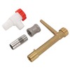 Quick Coupler Valve Key G3/4 Brass Efficient Garden Hose Underground