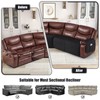 KinCam Waterproof Sectional Couch Covers, Oversized Recliner Sofa Covers for