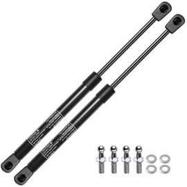 A-Premium 15.70 inch 45Lb/200N Lift Support Gas Prop Spring Strut Shock Compatible with Toolbox RV Camper Tonneau Cover Cabinets Sliding Window Storage Bed Bench Lids Basement Door Boat Hatch 2-PC Set