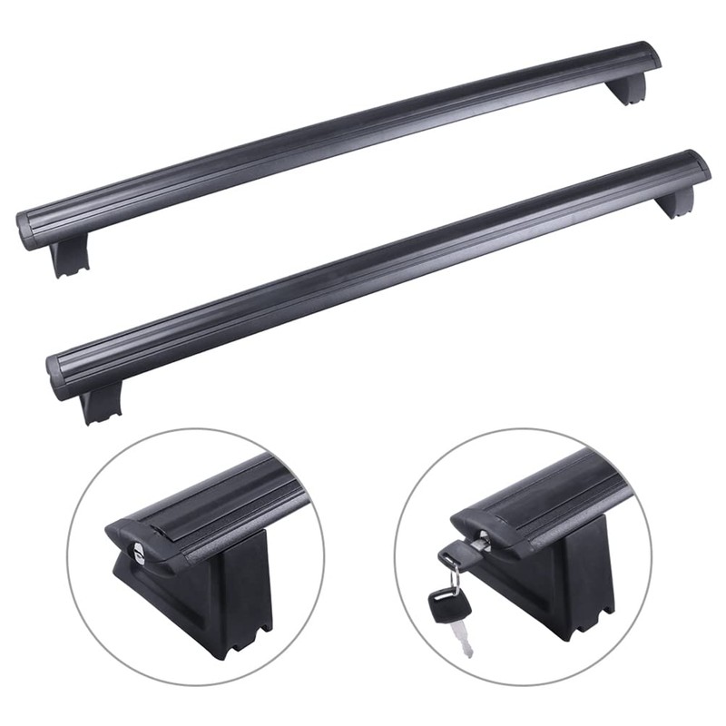 150LBS Only Fits with OEM Roof Rails Roof Rack Cross